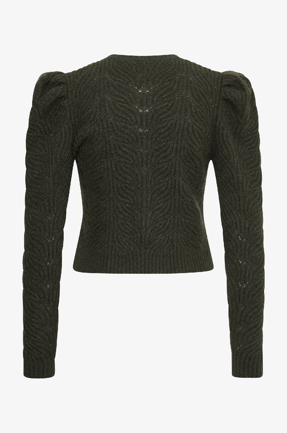 Kinga Mathe Cashmere Strickjacke Marie in Olive Top Angebot