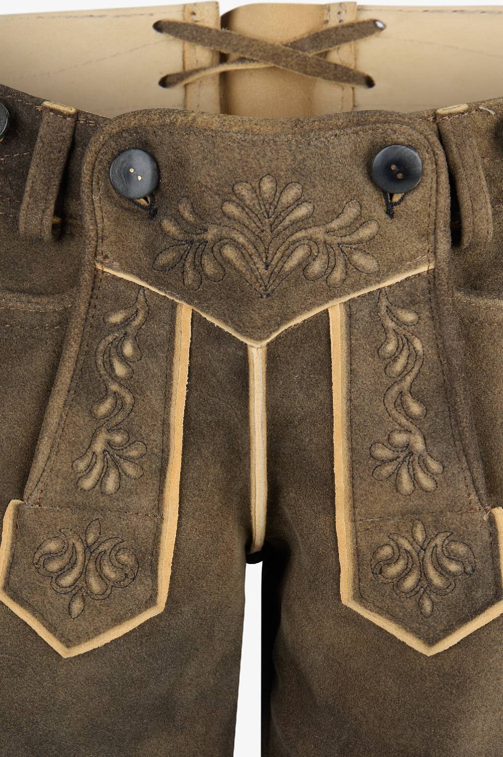 Kinga Mathe Damen Lederhose Nina in Ahorn Bestseller