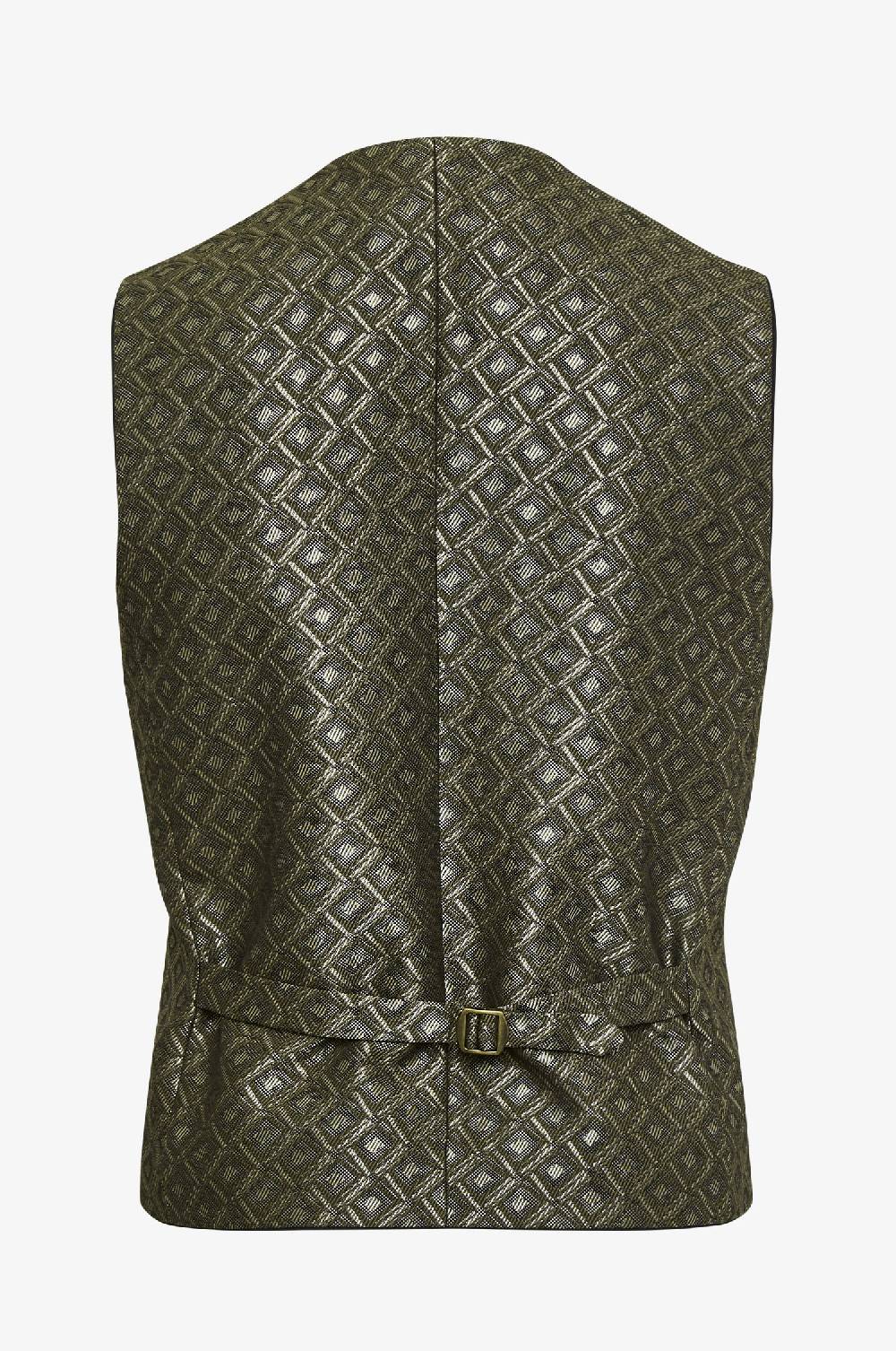 Kinga Mathe Gilet Vincent in Olive Im Verkauf