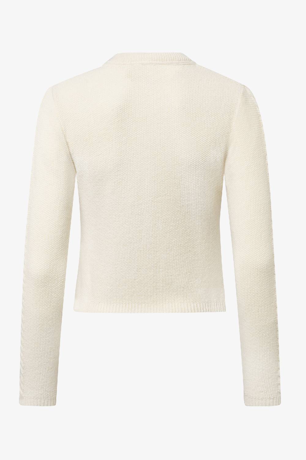 Kinga Mathe Strickjacke Alissa in Ivory Online Outlet