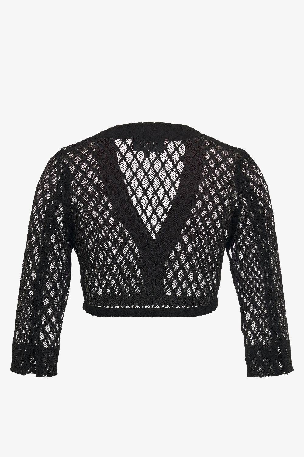 Kinga Mathe Dirndlbluse Lee in Schwarz Tiefpreis