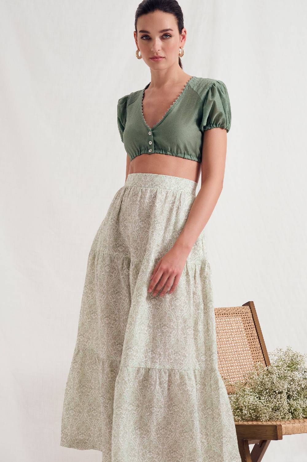 Kinga Mathe Rock Sandra in Mint Begrenzt auf 3 Tage