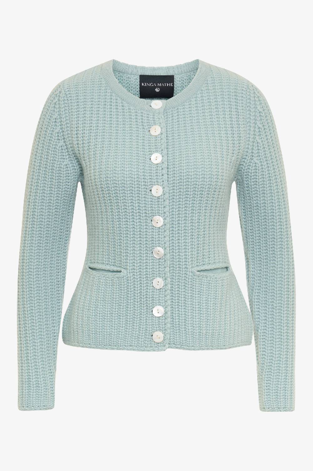Kinga Mathe Cashmerejacke Vivienne in mint Outlet
