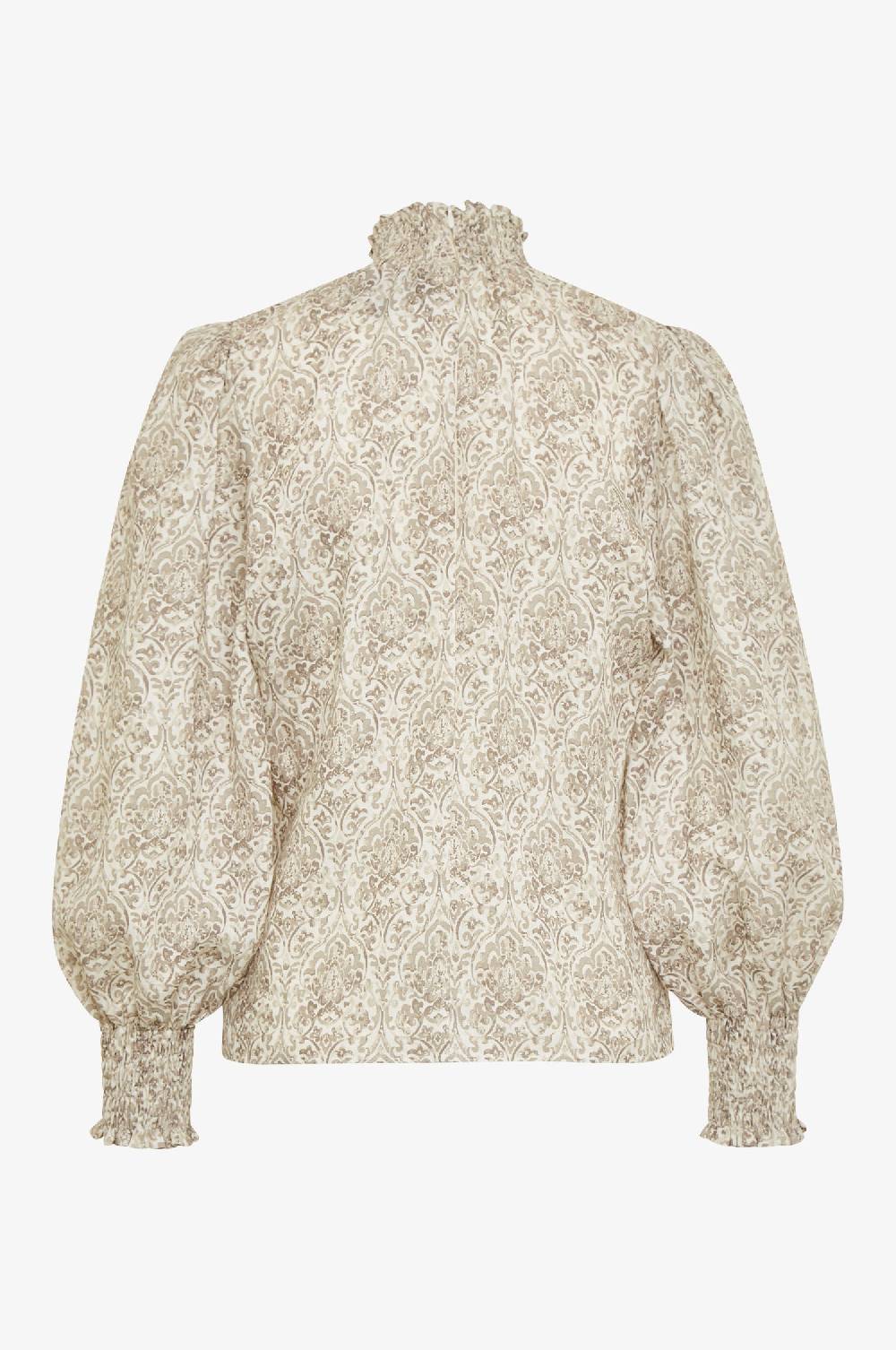 Kinga Mathe Bluse Aurelia in taupe Schlussverkauf