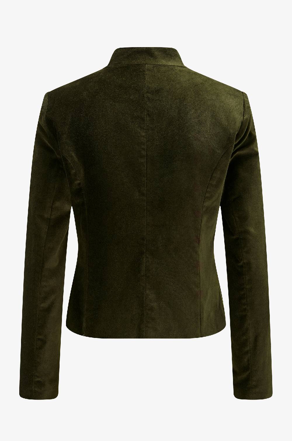 Kinga Mathe Jacke Constanze Samt in Olive Cyber Monday