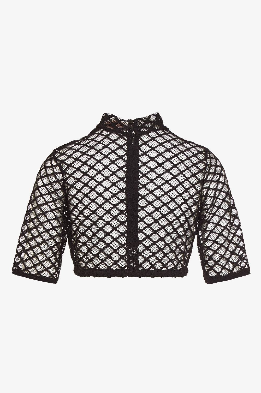 Kinga Mathe Dirndlbluse Inga in Schwarz Saisonale Angebote