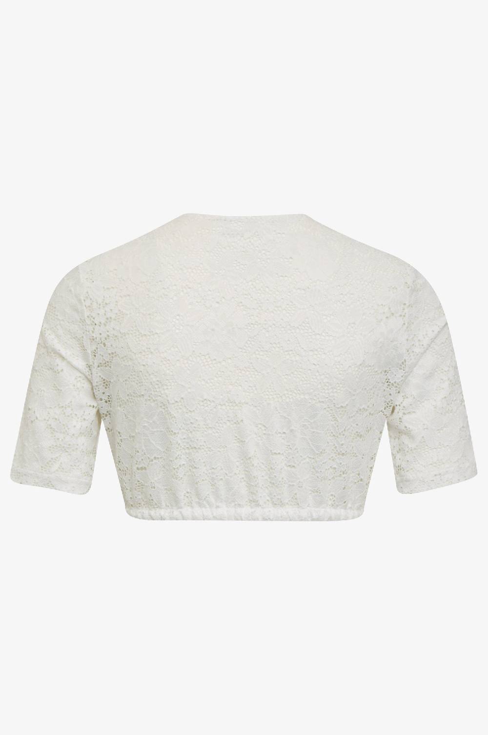 Kinga Mathe Dirndlbluse Frieda in Weiß Neueste Stile
