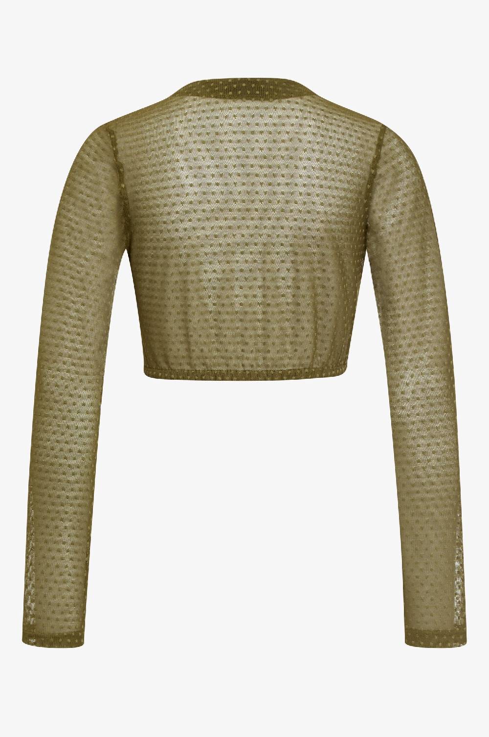 Kinga Mathe Dirndlbluse Lee in Olive Zeitbegrenzte Promotion
