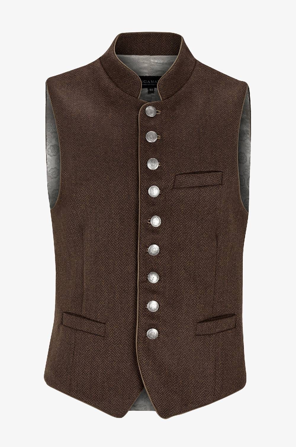 Kinga Mathe Gilet Nick aus Schurwolle in Bordeaux Super Rabatt