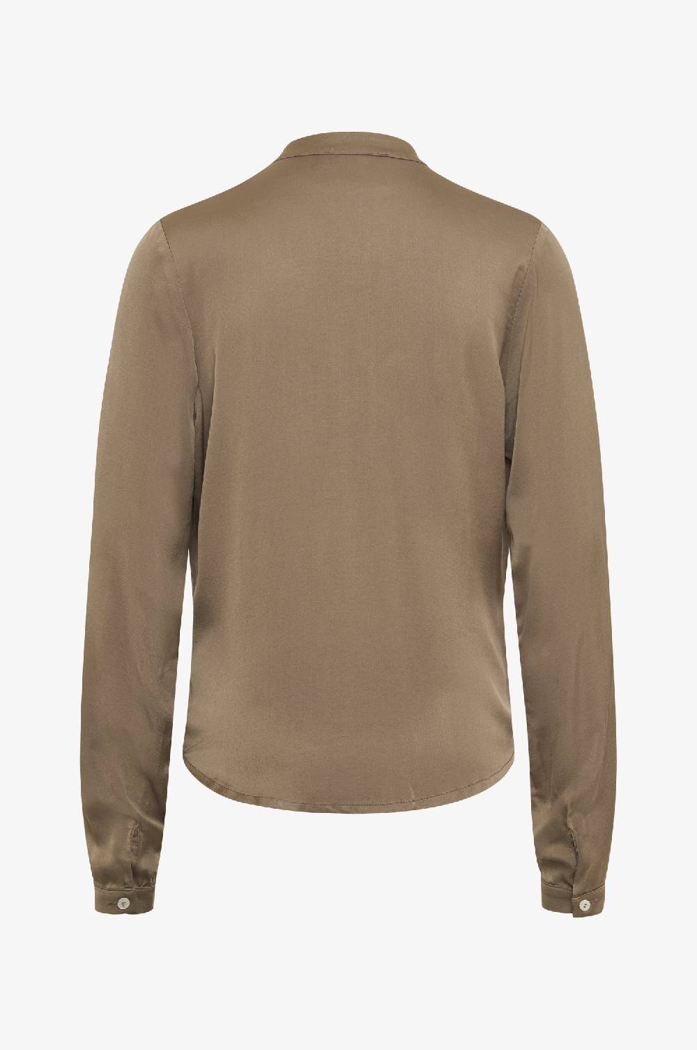 Kinga Mathe Bluse Anette in Taupe zollfrei
