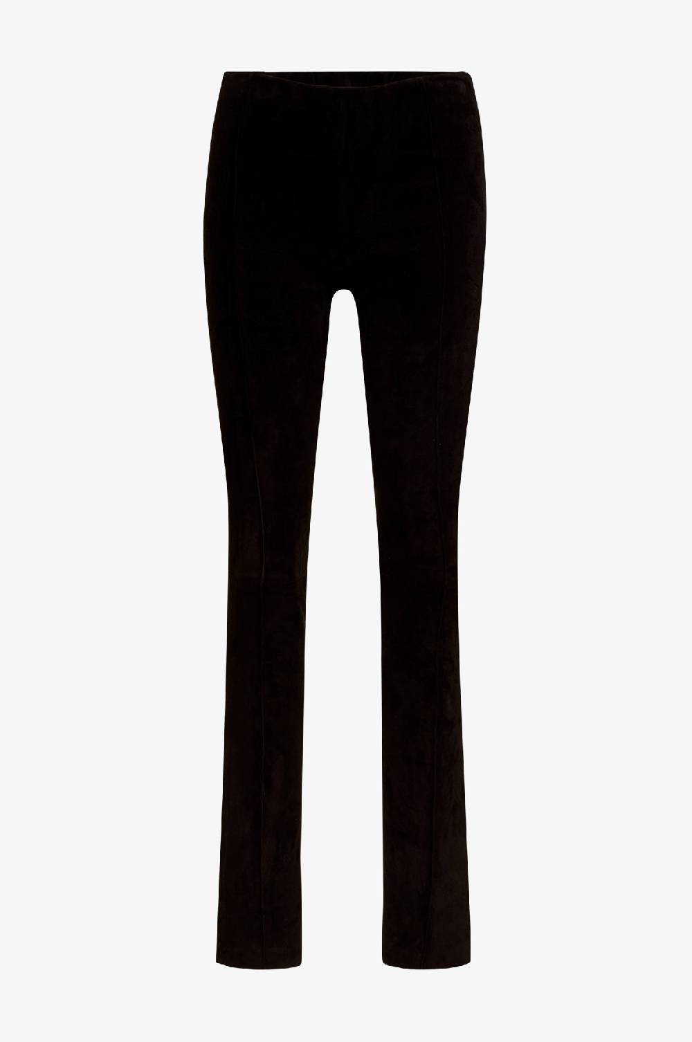 Kinga Mathe Lederhose Anouk in Schwarz 2025