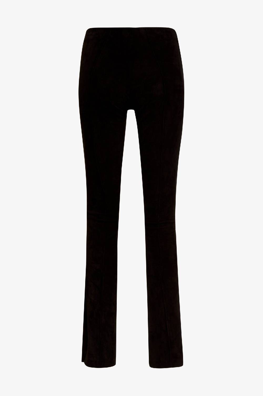 Kinga Mathe Lederhose Anouk in Schwarz 2025