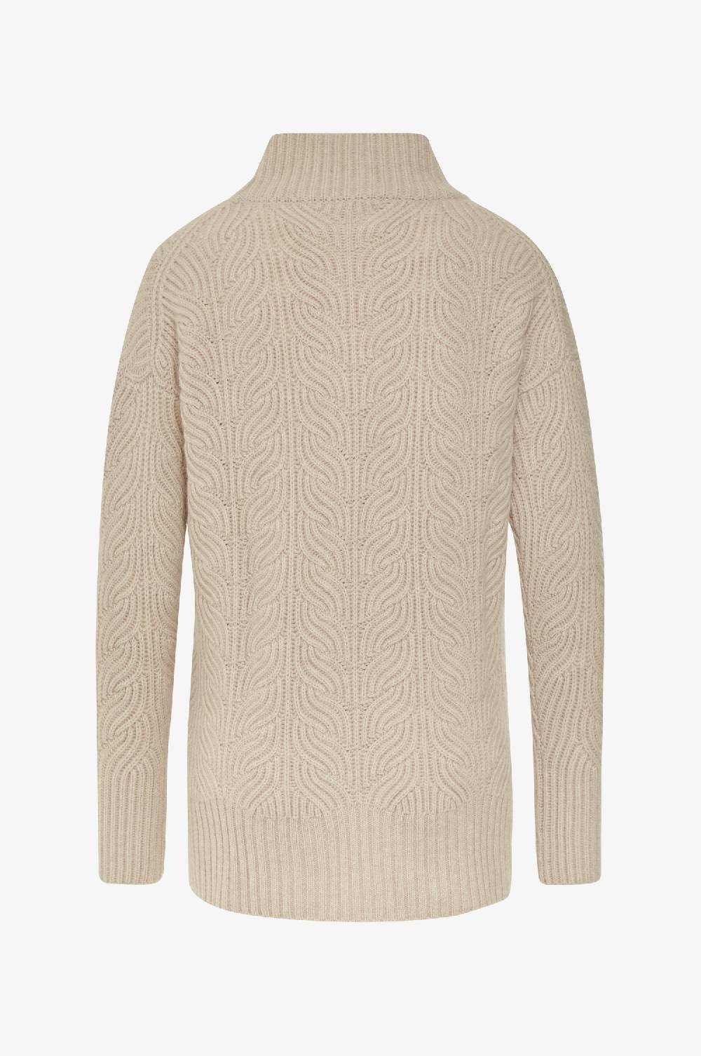 Kinga Mathe Cashmere Pullover Anni in Creme im Angebot