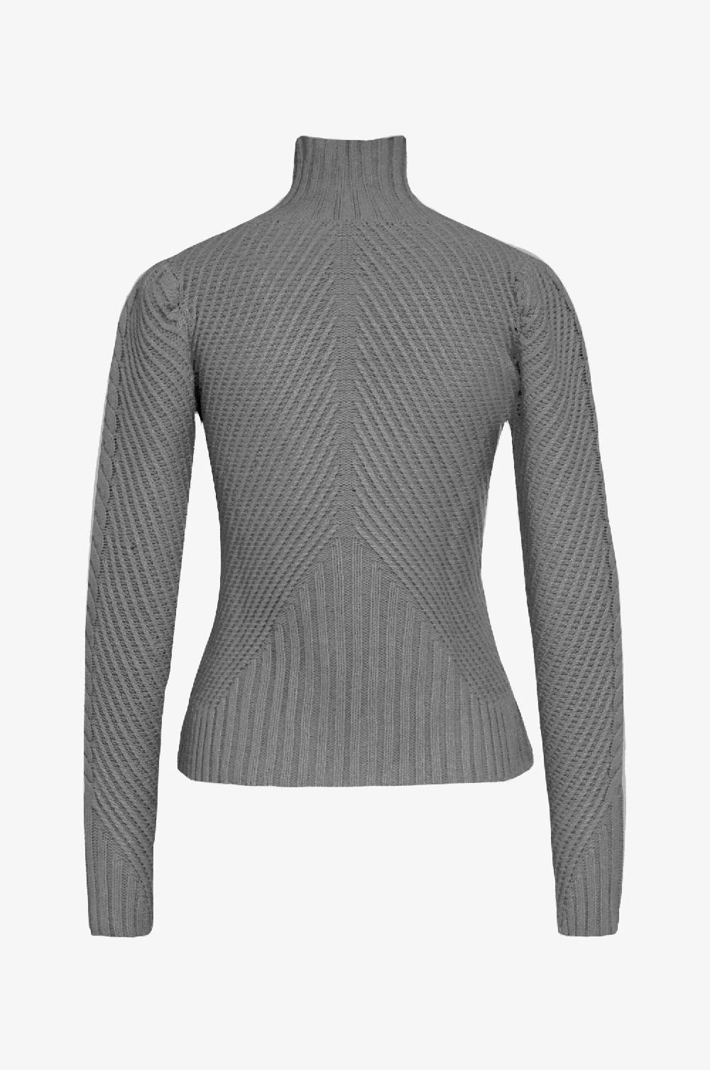 Kinga Mathe Cashmere Pullover Clara in Grau Schlussverkauf