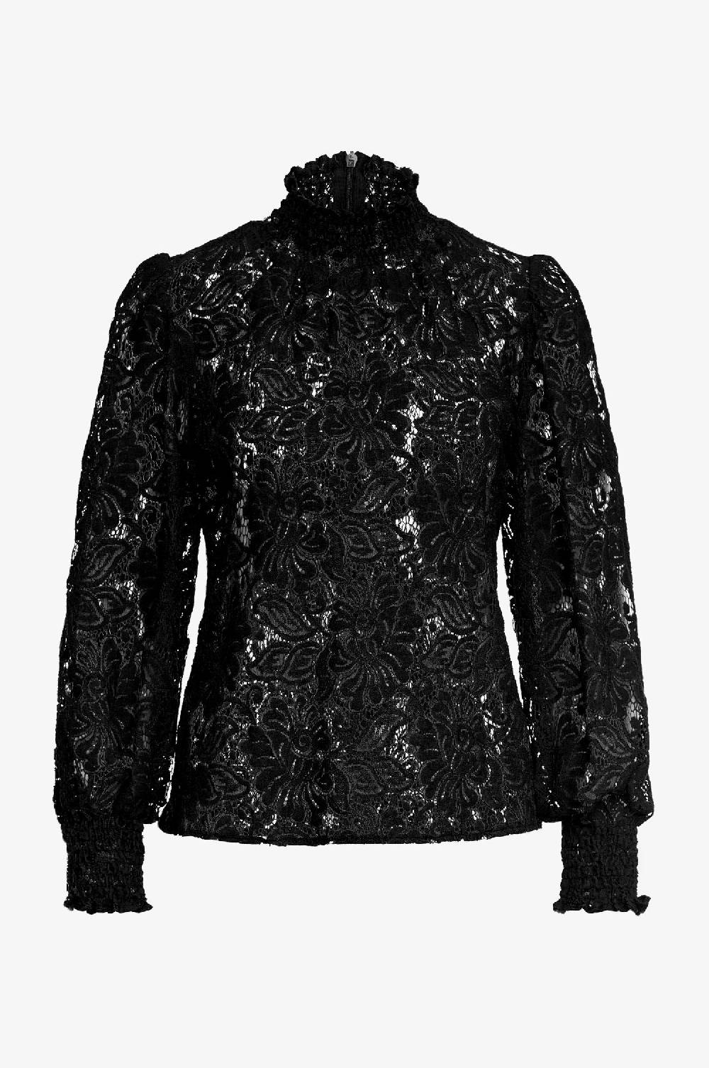 Kinga Mathe Bluse Aurelia in Schwarz Fabrikverkauf