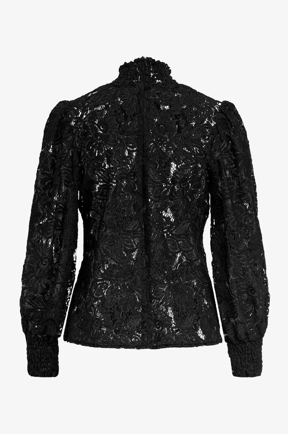 Kinga Mathe Bluse Aurelia in Schwarz Fabrikverkauf