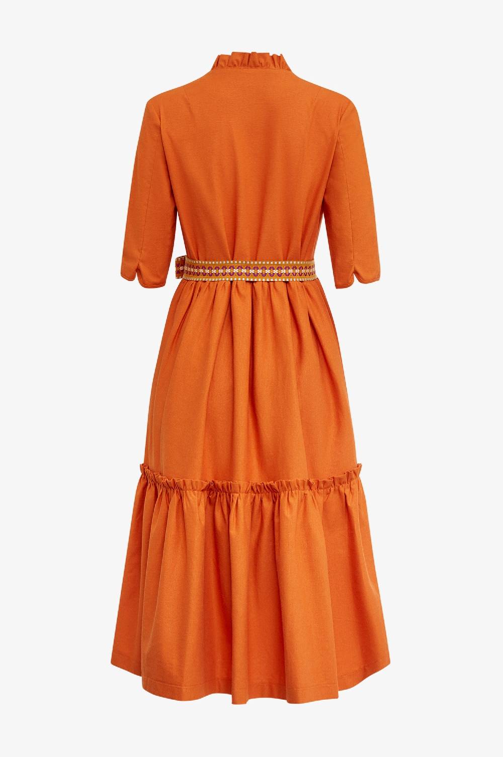 Kinga Mathe Kleid Sue in Orange Begrenztes Angebot