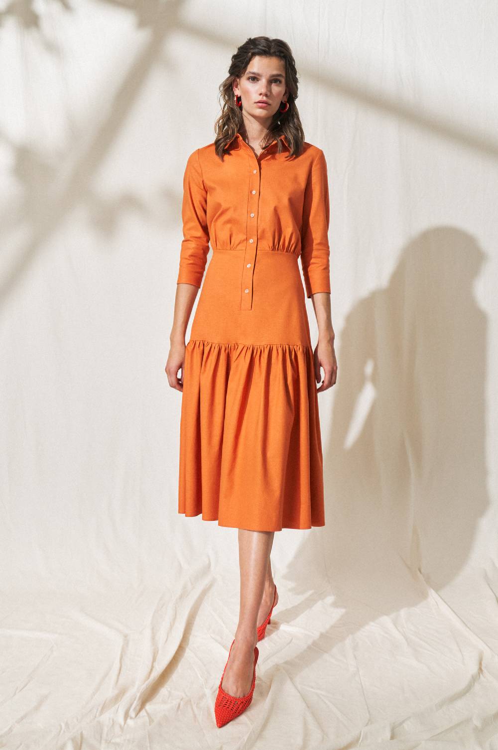 Kinga Mathe Kleid Tami in Orange Weihnachtsangebot