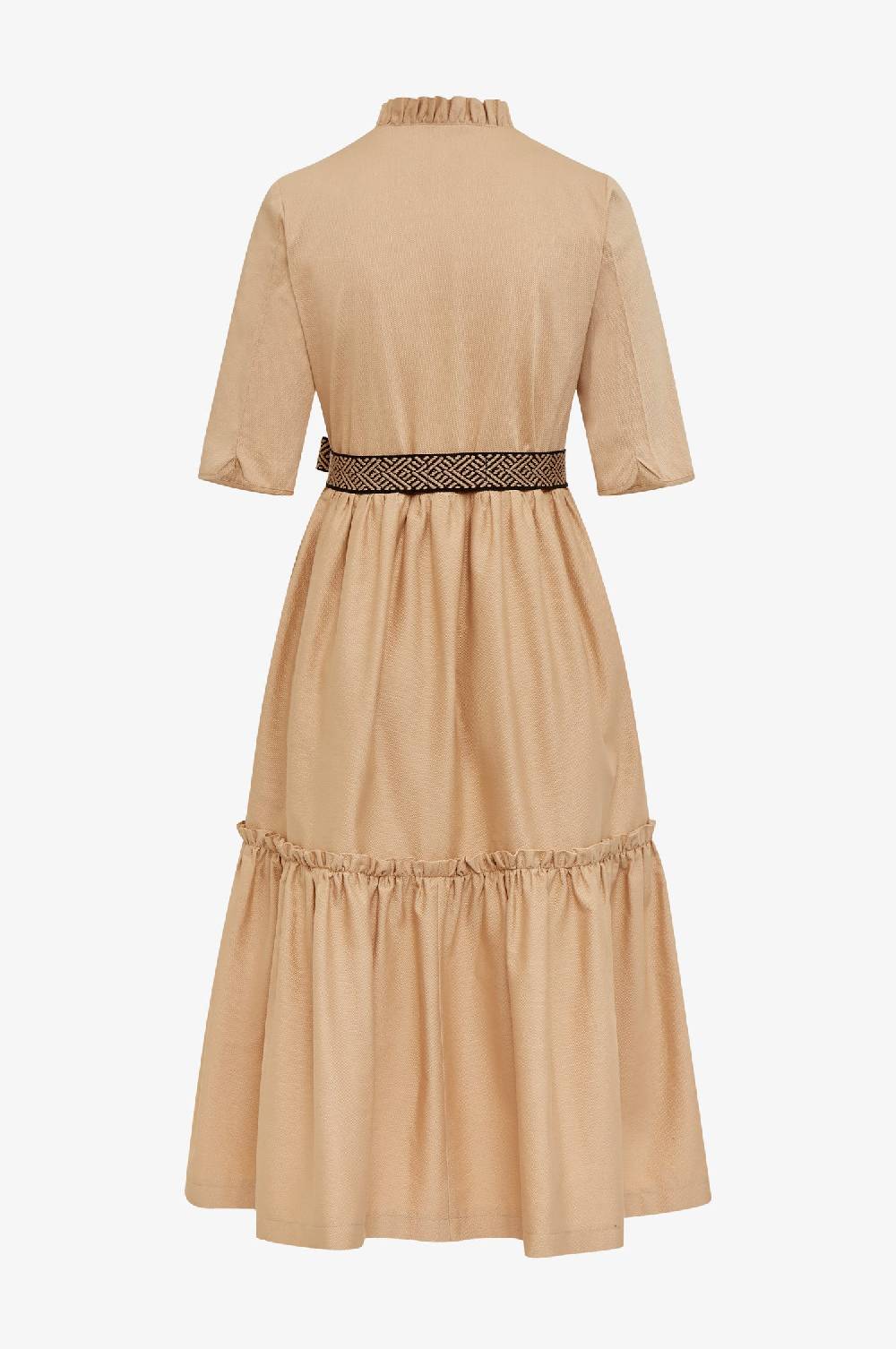 Kinga Mathe Kleid Sue in Sand Jubiläumsangebot