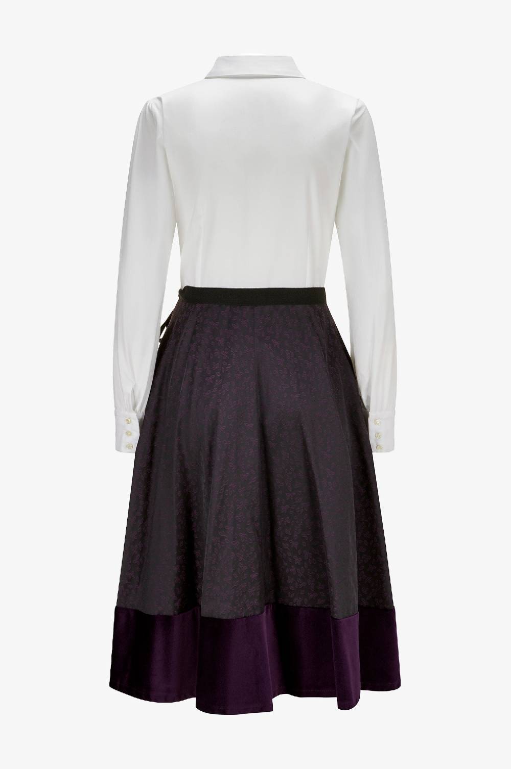 Kinga Mathe Kleid Mai in Aubergine Vierteljährliche Förderung