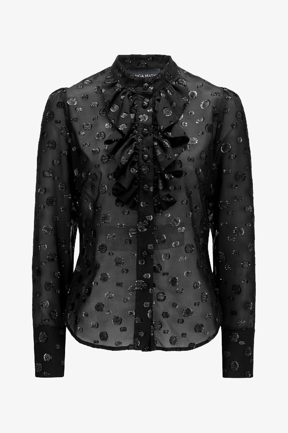 Kinga Mathe Bluse Lynn in Schwarz Fabrikladen