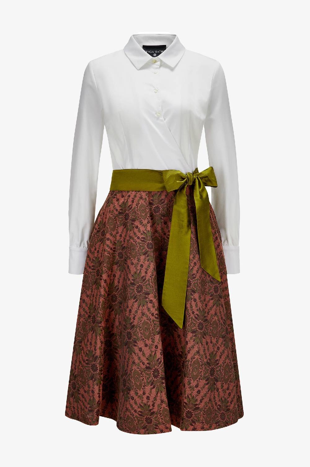 Kinga Mathe Kleid Ivy in Ginger Im Verkauf