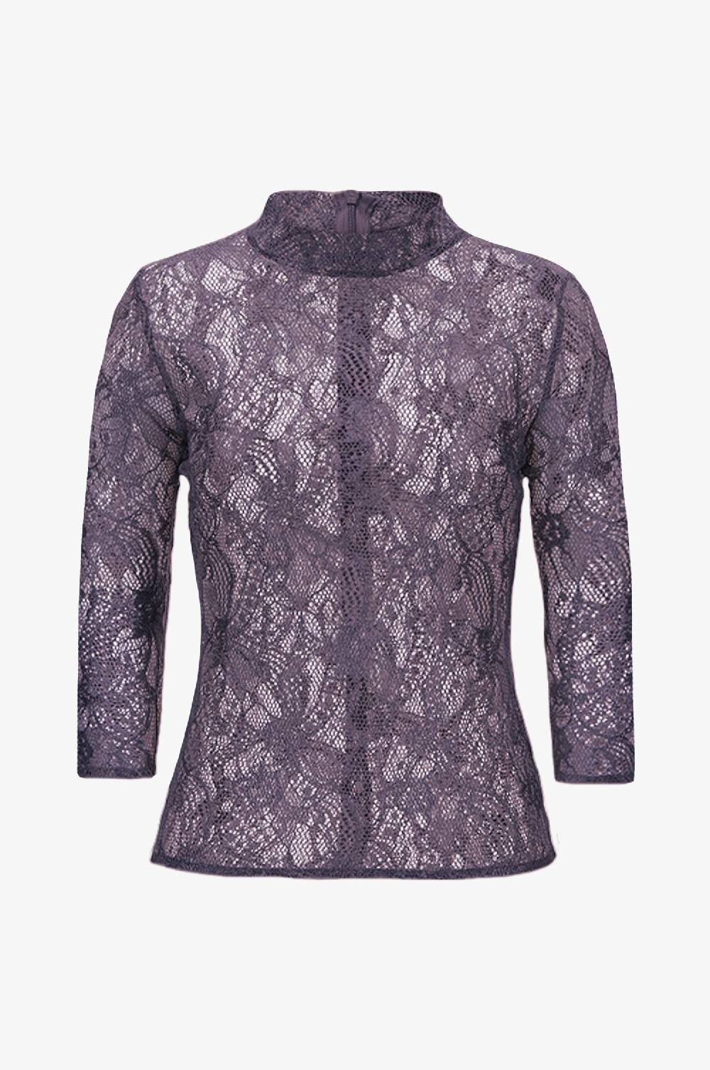 Kinga Mathe Top Lina in Aubergine