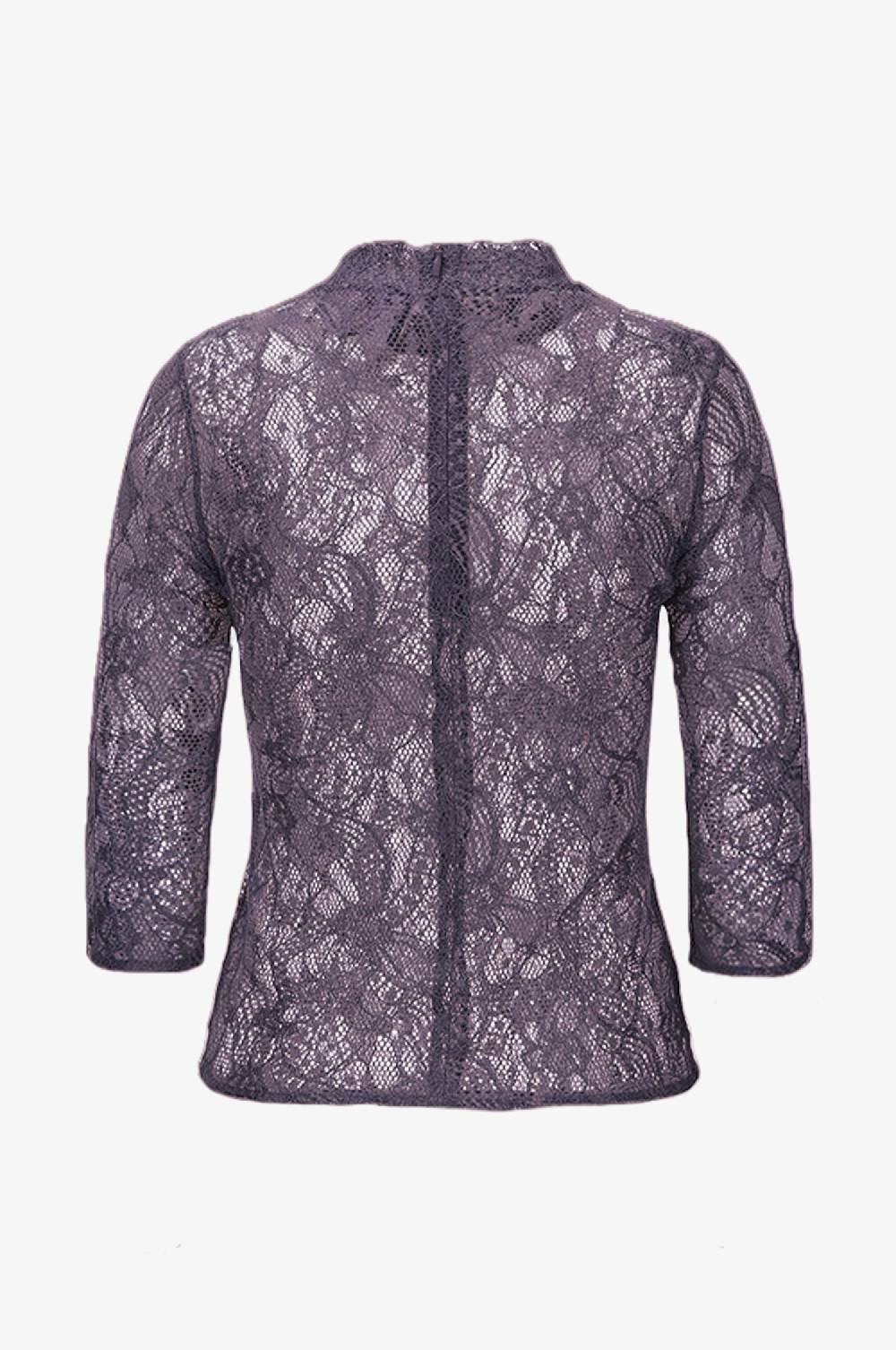 Kinga Mathe Top Lina in Aubergine im Angebot