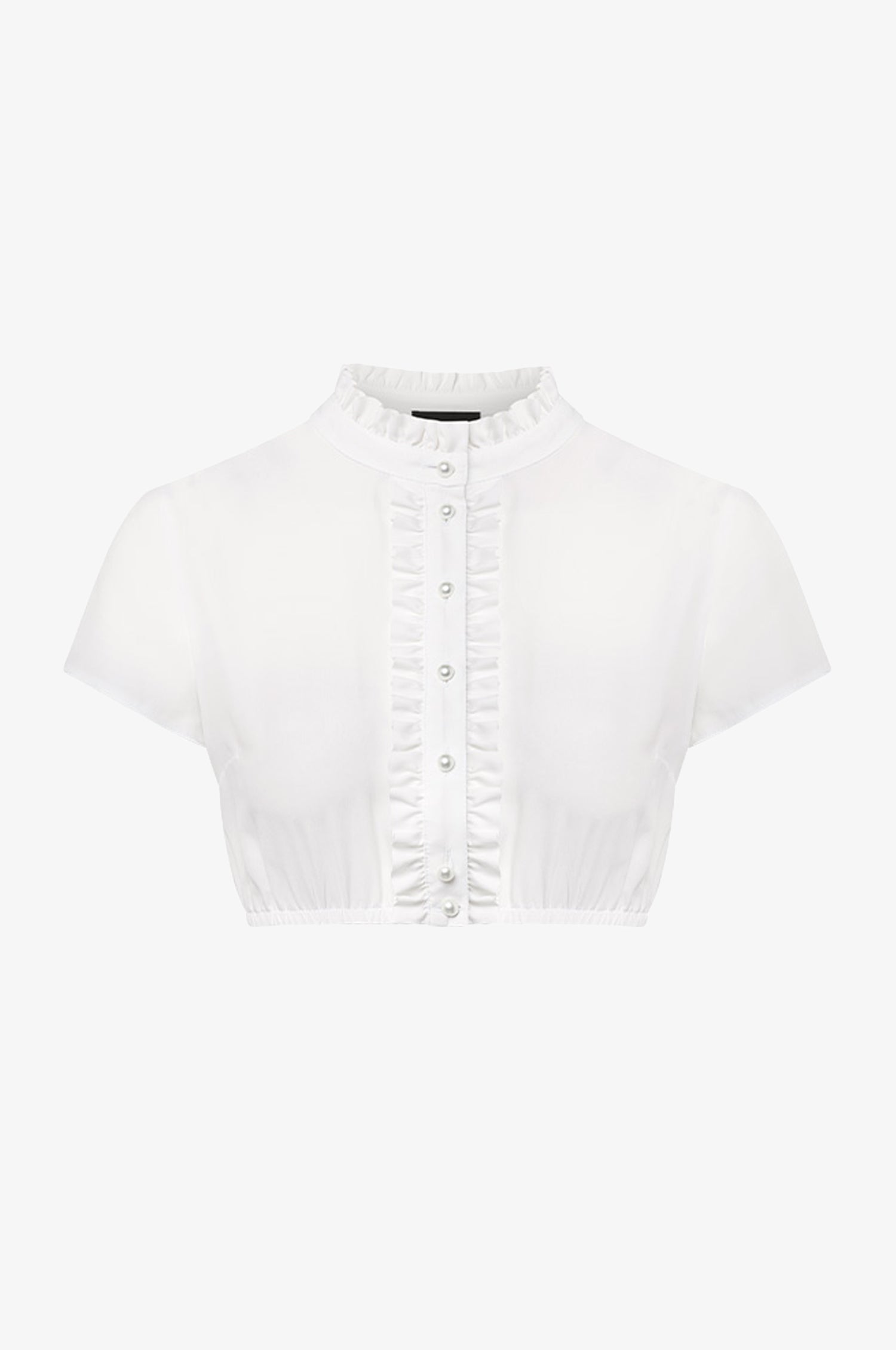 Kinga Mathe Dirndlbluse Bergamo in Ivory Kostenloser Versand