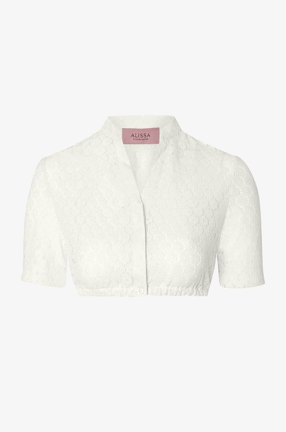 Kinga Mathe Dirndlbluse Suri in Ivory Limitierter Zeitrabatt
