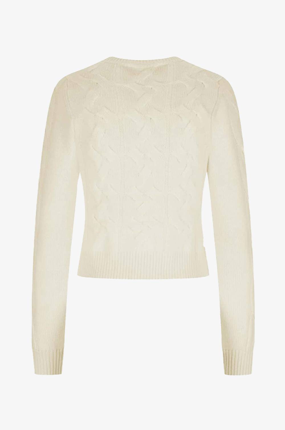 Kinga Mathe Cashmere Pullover Elena in Ivory Zeitlich begrenztes Angebot