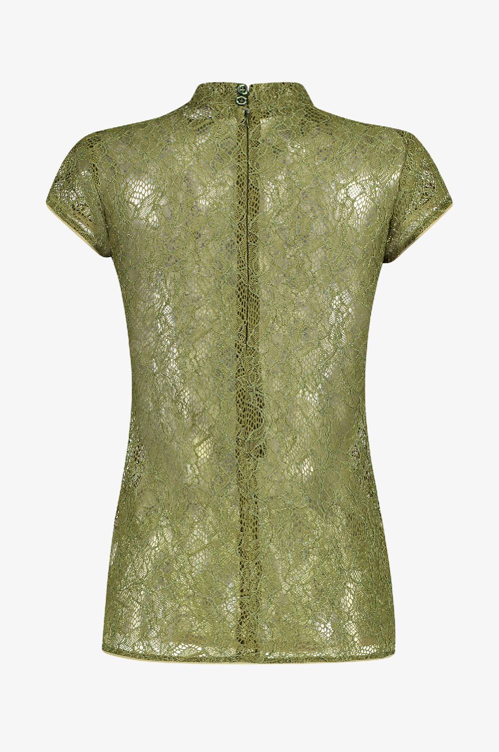 Kinga Mathe Top Charlotte in Olive Letzte 3 Tage