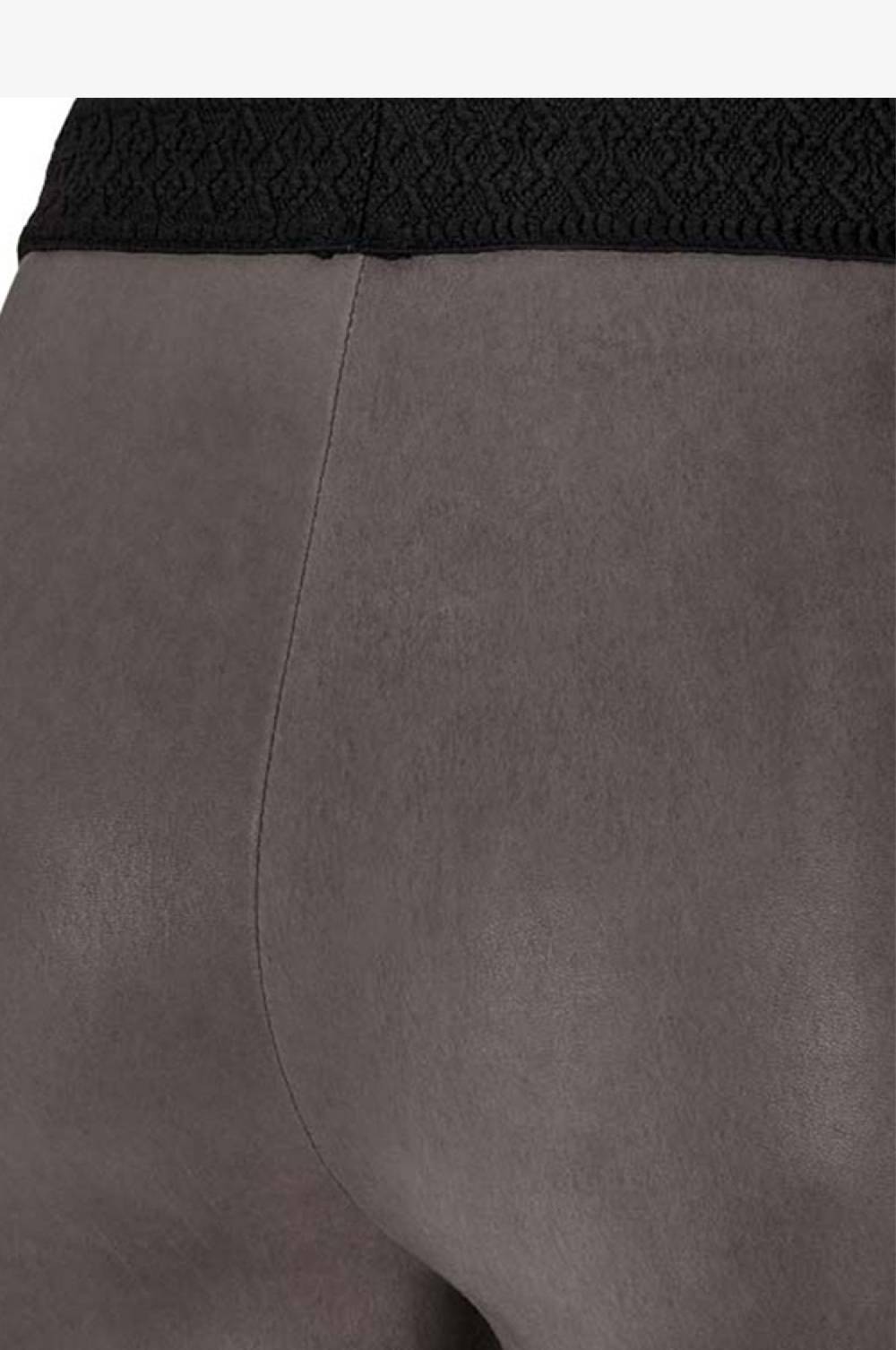 Kinga Mathe Lederhose Sina in Taupe zollfrei