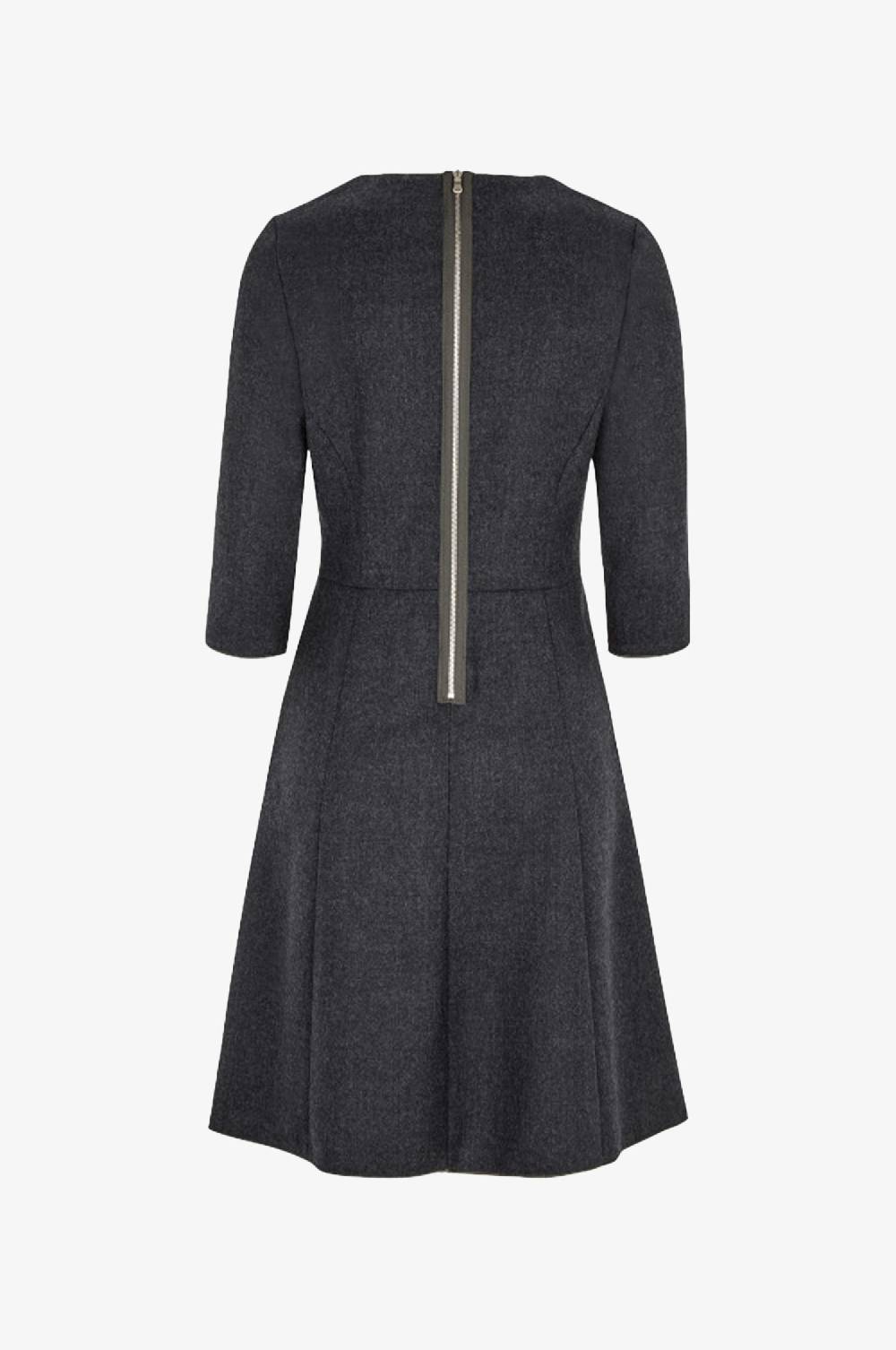 Kinga Mathe Kleid Melissa in Anthrazit 2025