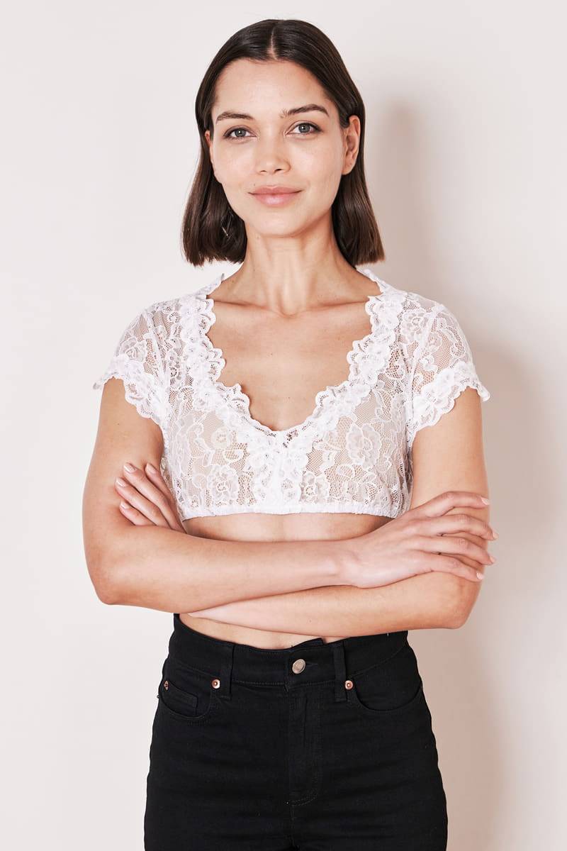 Krüger Madl Dirndlbluse Carina Fabrik Onlineshop