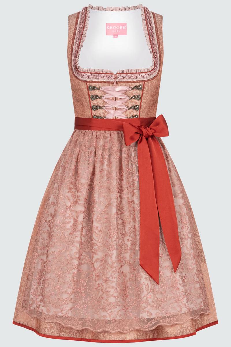 Krüger Madl Dirndl Amarena (60cm) Sonderangebot der Fabrik