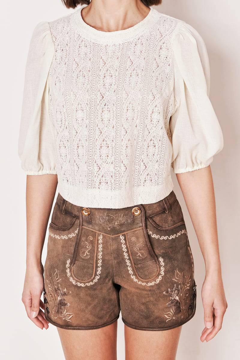 Krüger Madl Lederhose Laya Super Rabatt