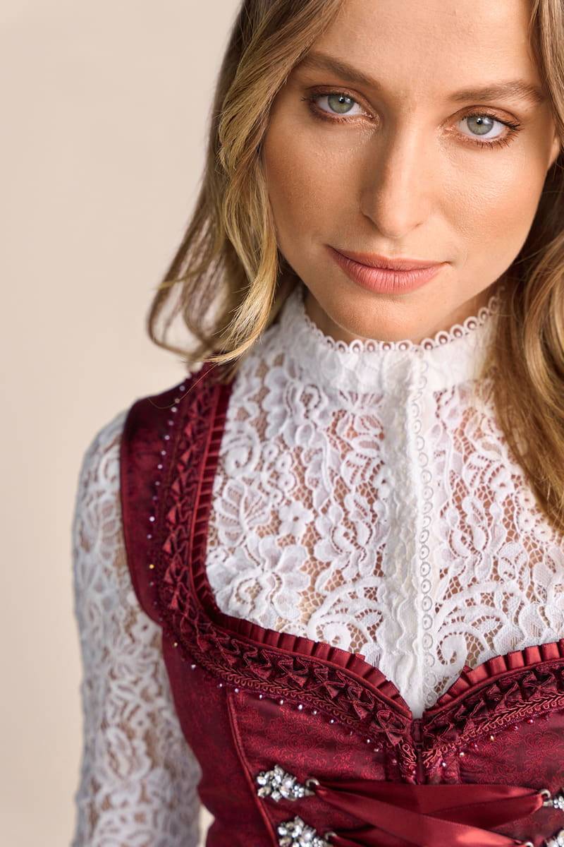Krüger Madl Dirndl Olive (60cm) Riesige Ersparnisse