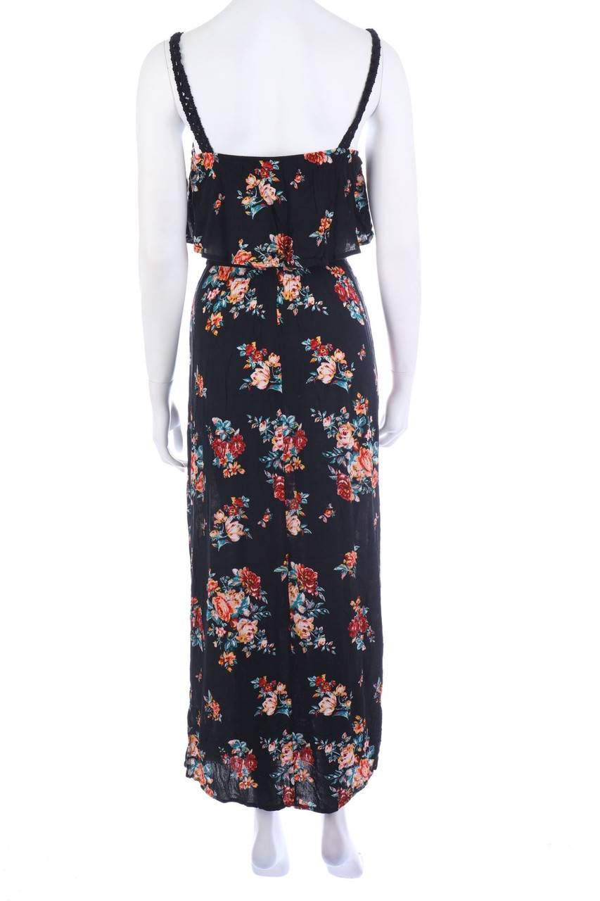 Carou Ohne Label Maxi-Kleid mit Blumen-Print Online