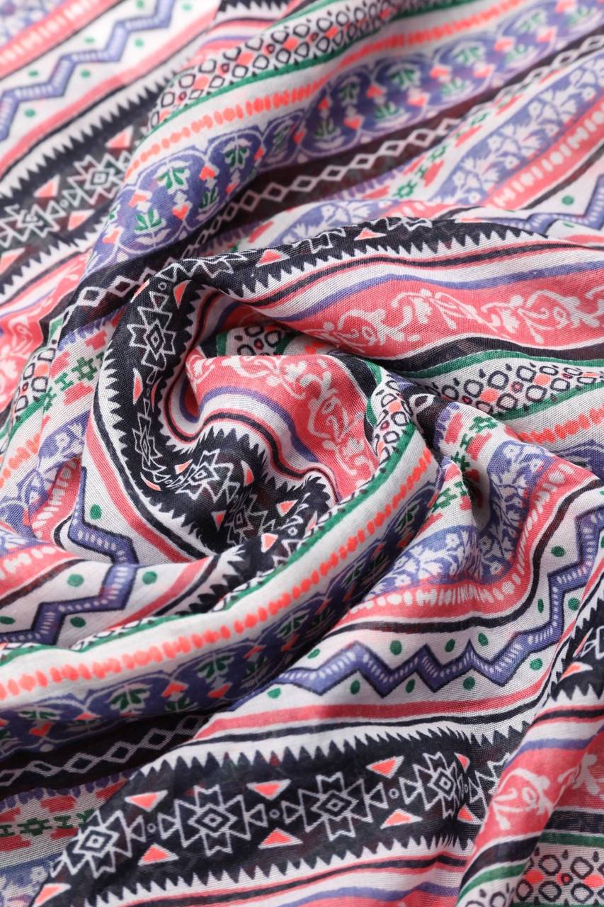 Carou s.Oliver Print-Bluse mit Batwing-Ärmeln Verkauf