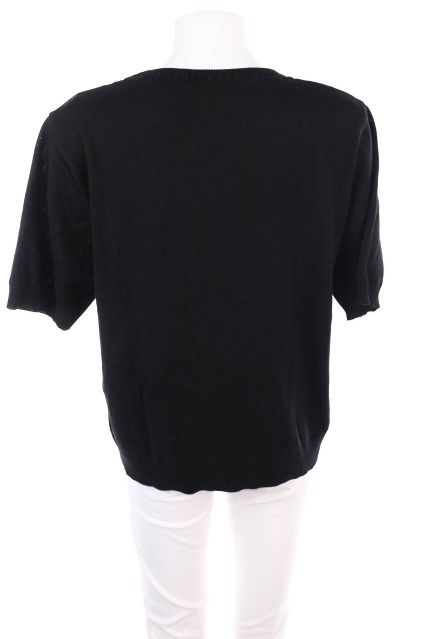 Carou Ohne Label Kurzarm-Strick-Pullover Angebote