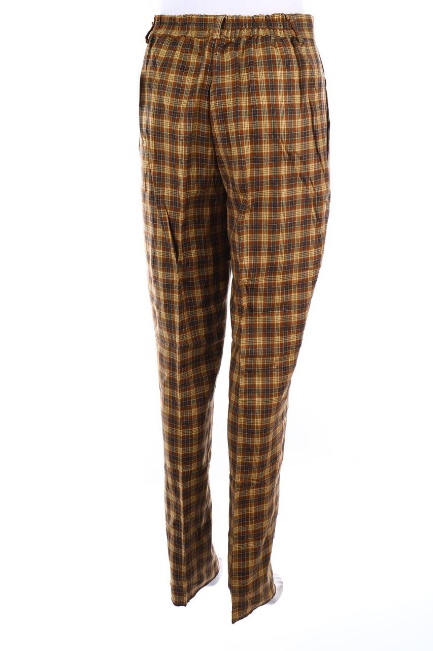 Carou DAMART Karo-Bundfaltenhose Hotsell