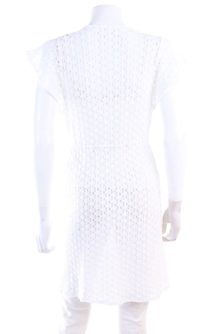 Carou Ohne Label Kurzarm-Cardigan mit Tunnelzug Schlussverkauf