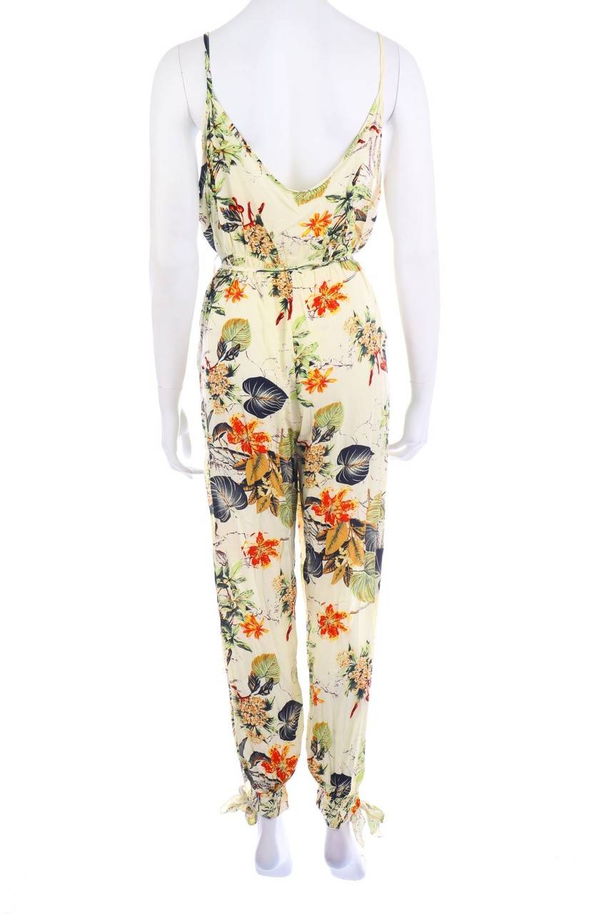 Carou Ohne Label Jumpsuit mit Blumen-Print Fabrikverkauf