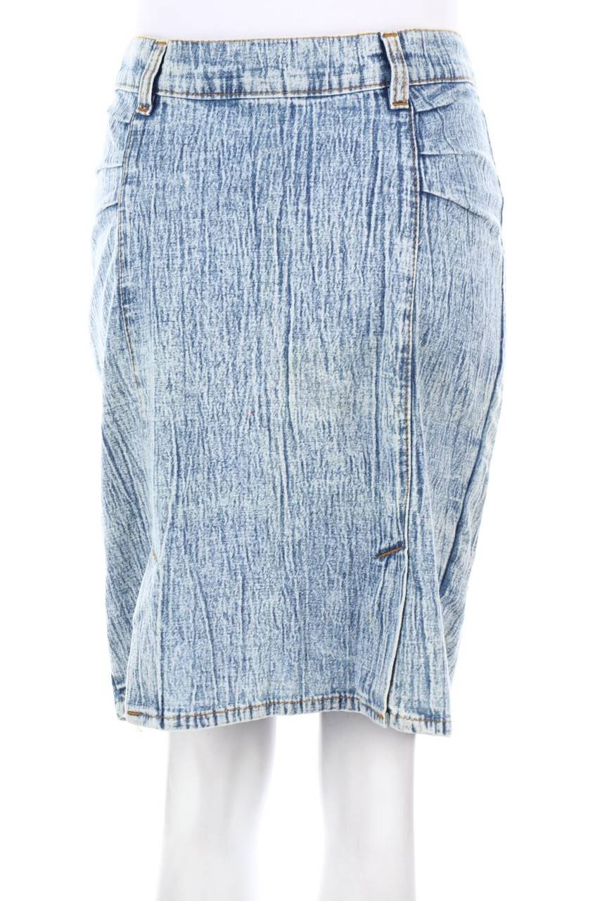 Carou VINTAGE Used Look-Jeansrock Neueste Mode