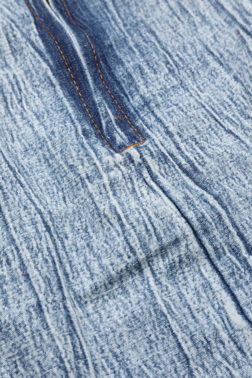 Carou VINTAGE Used Look-Jeansrock Neueste Mode
