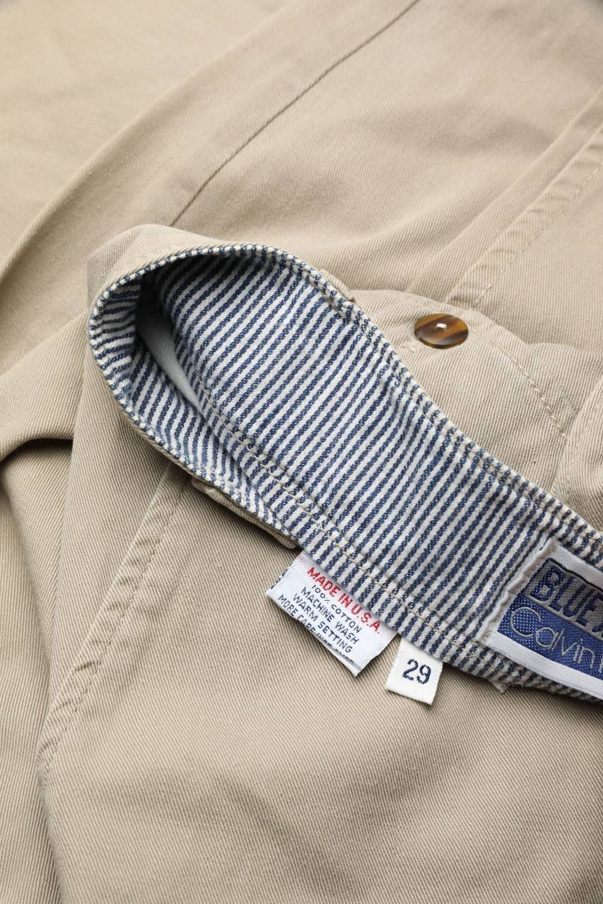 Carou Calvin Klein Vintage-Bundfaltenhose Neuheiten