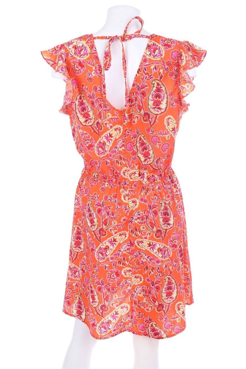 Carou C&A Kleid mit Blumen-Print Kostenlose Rückgabe