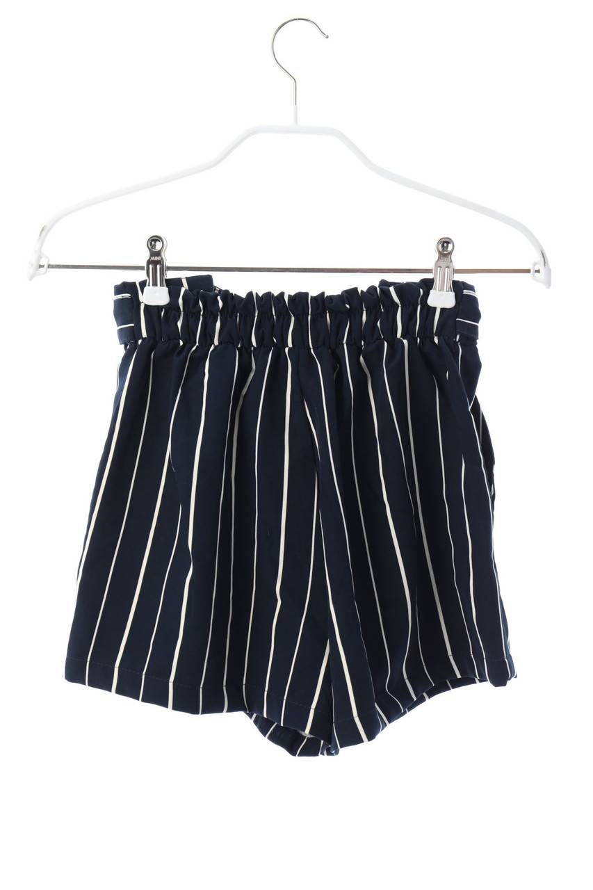 Carou PULL&BEAR Paperbag-Hotpants mit Streifen im Angebot