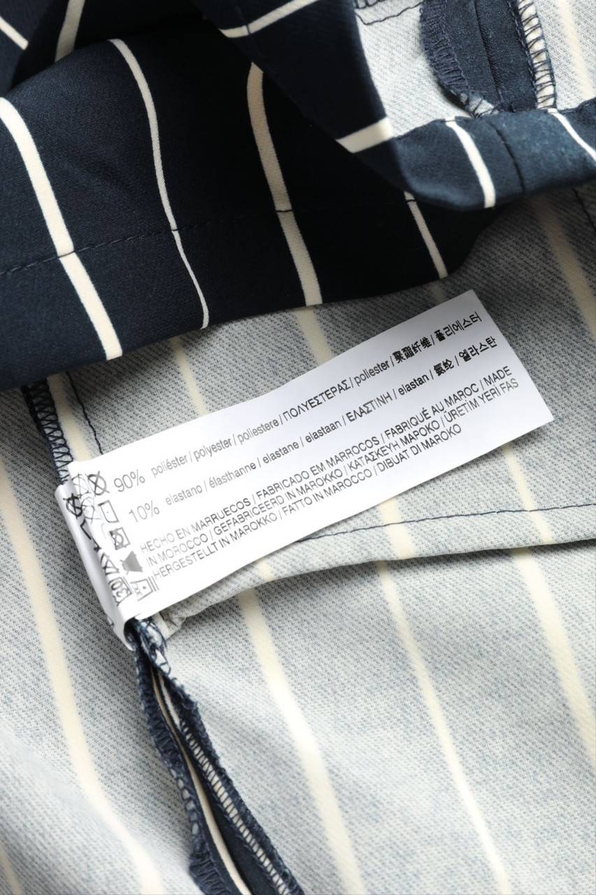 Carou PULL&BEAR Paperbag-Hotpants mit Streifen im Angebot